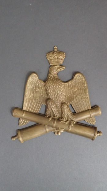 Lot de deux refrappes anciennes à l’aigle....