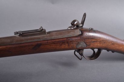 Fusil de dragon modèle 1853.
Platine arrière...