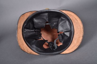 Shako d’officier Prussien, fût recouvert...