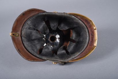 Bavière. Casque à pointe mod 1895 de troupe....