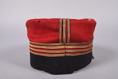 Képi de commandant d'infanterie en drap de...
