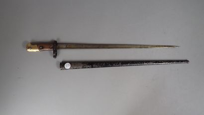 Baïonnette française modèle 1874 Gras. Poignée...
