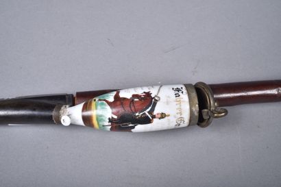 Grande pipe à fourneau en porcelaine du Fahrer...