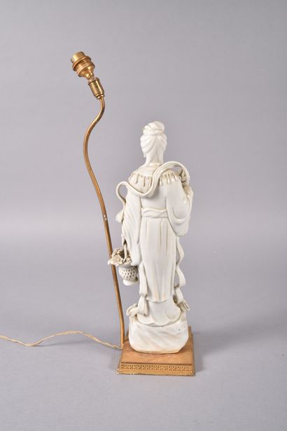 China, 20th century, Chinese white porcelain...