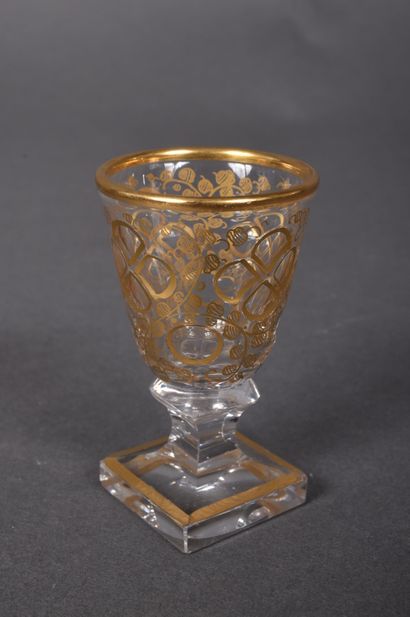 BACCARAT, attributed to. Part of a service...