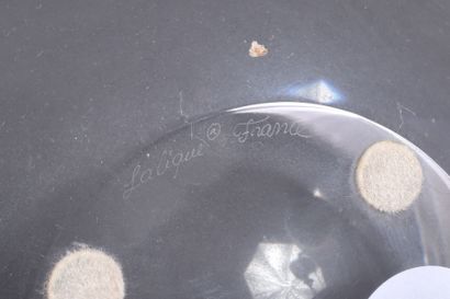 LALIQUE France. Partially satin-finished...