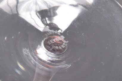 CRISTAL DE SEVRES. Part of a set of crystal...