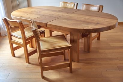 REGAIN HOUSE. Elm dining set comprising an...