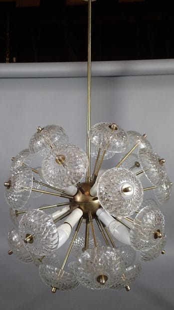 Paolo VENINI, in the taste of. Sputnik chandelier...