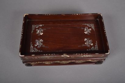 Vietnam, circa 1900
Wooden and mother-of-pearl...