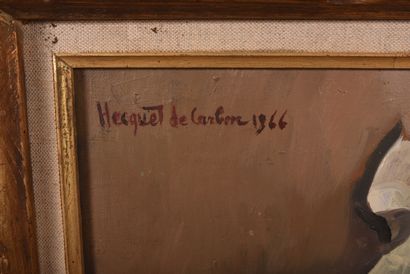 Huguette HECQUET DE CARBON (1914-1981) 