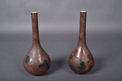 Japan, Kobe, Meiji period (1868-1912). Pair...