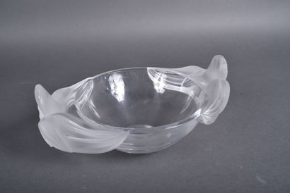 LALIQUE France. Partially satin-finished...