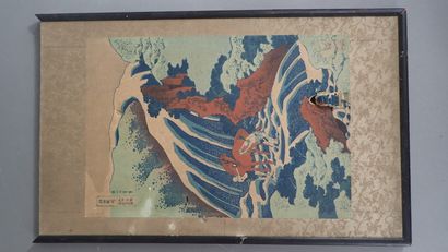 Japan, 19th century
Three oban tate-e prints,...