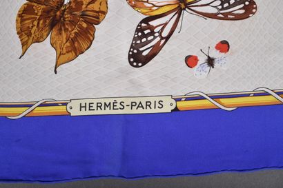 HERMES. Silk twill 