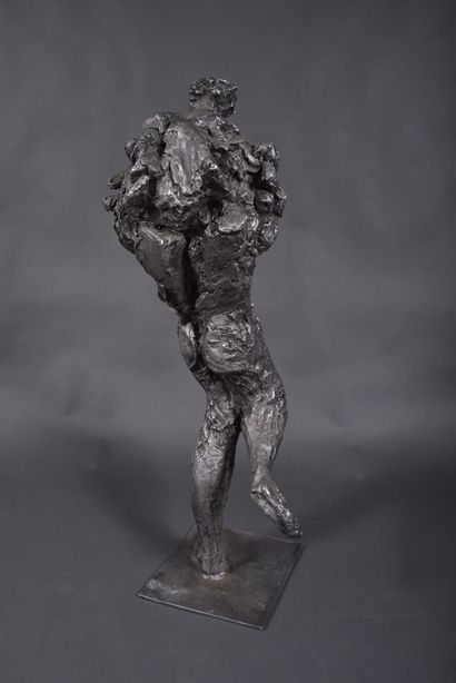 Patrick HERVELIN (born 1948). Cast-aluminum...