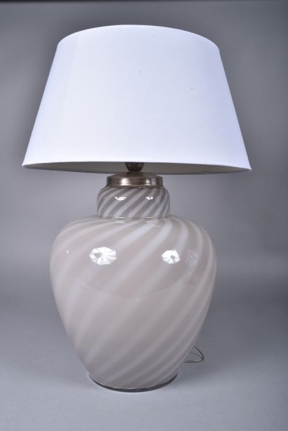 MURANO, attributed to. Baluster-shaped lamp...