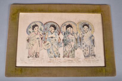 Japan, late 19th century
Print depicting...