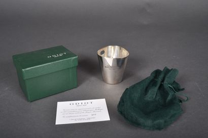 ODIOT. Miniature silver champagne bucket...