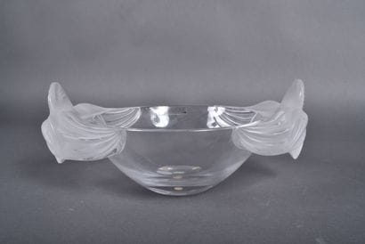 LALIQUE France. Partially satin-finished...