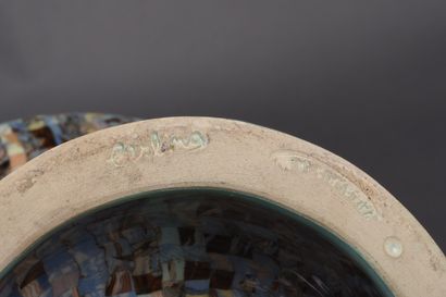Jean GERBINO (1876-1966) in Vallauris. Vase...