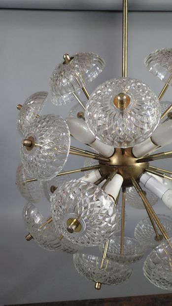 Paolo VENINI, in the taste of. Sputnik chandelier...
