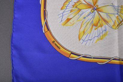 HERMES. Silk twill 