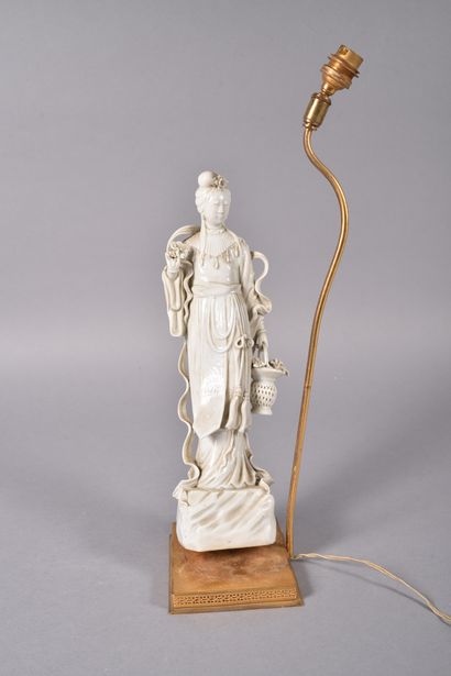 China, 20th century, Chinese white porcelain...
