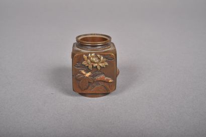 Japan, Meiji period
Small sentoku bronze...