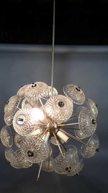 Paolo VENINI, in the taste of. Sputnik chandelier...