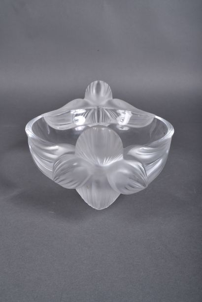 LALIQUE France. Partially satin-finished...