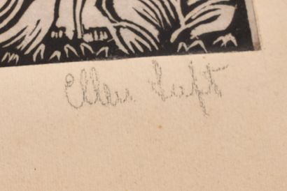 Ellen Luft, 20th-century German school. Four...