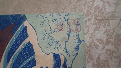 Japan, 19th century
Three oban tate-e prints,...