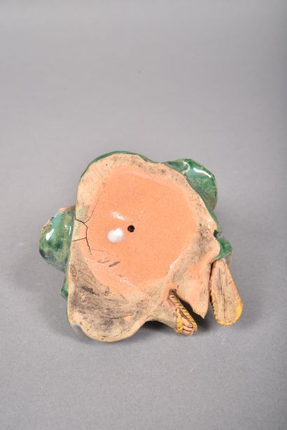 Japan, Taisho-Showa period
Two polychrome...
