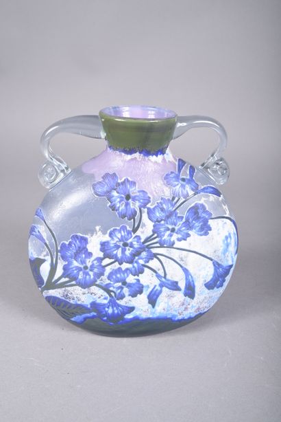 LAFLOR (20th century). Bianhu-shaped glass...