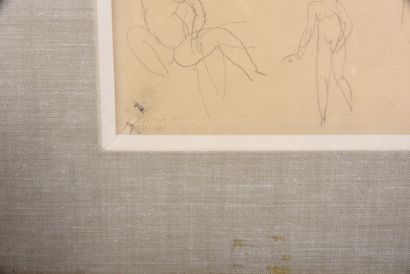 Roger de LA FRESNAYE (1885-1925). Three figures...