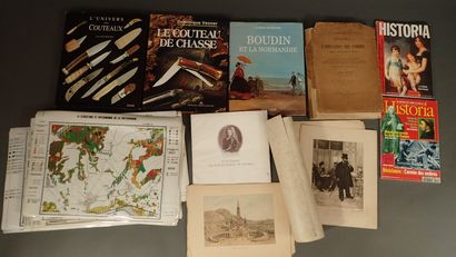 Lot divers comprenant :
- LIVRES : Alfred...