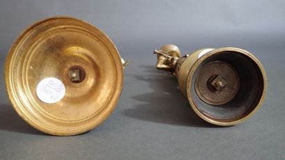 Lot de 2 bougeoirs commémoratifs pour la...