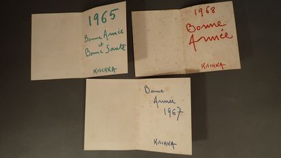 Lot de cartes humoristiques d'anniversaire,...