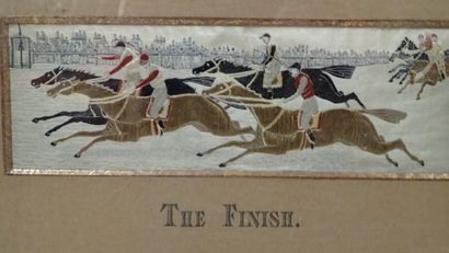 Ecole anglaise du XIXème siècle. « The Finish...