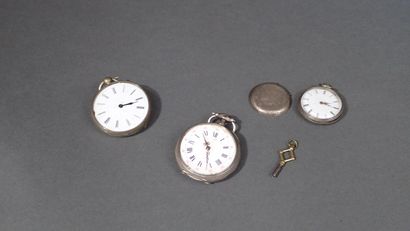Ensemble de trois montres, deux montres de...