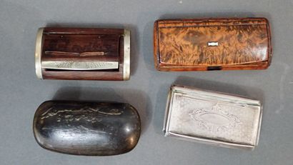 Lot de 9 pièces, XIX-XXème siècle comprenant...