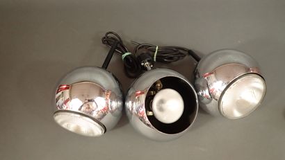 Ensemble de trois luminaires eye-ball en...