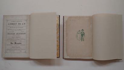 LES VEBER'S, 2 volume in-4, reliés, toilés...