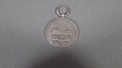 Médaille d'argent du Travail. Sans ruban....