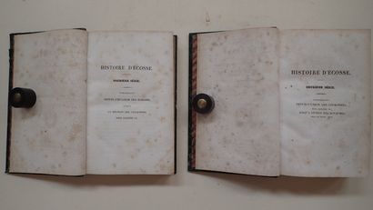 Ensemble de 4 ouvrages :
- Walter Scott....
