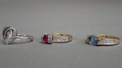 Fort lot de bijoux fantaisies comptre notamment...