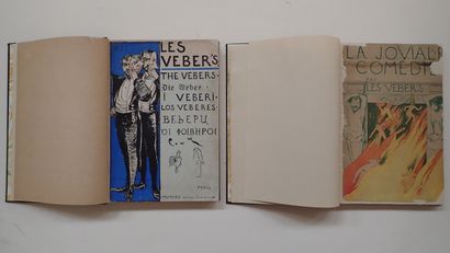 LES VEBER'S, 2 volume in-4, reliés, toilés...