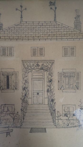 Ecole française du XXème siècle. 
