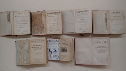 Lot de 13 guides du voyageur :
- 10 Guides...